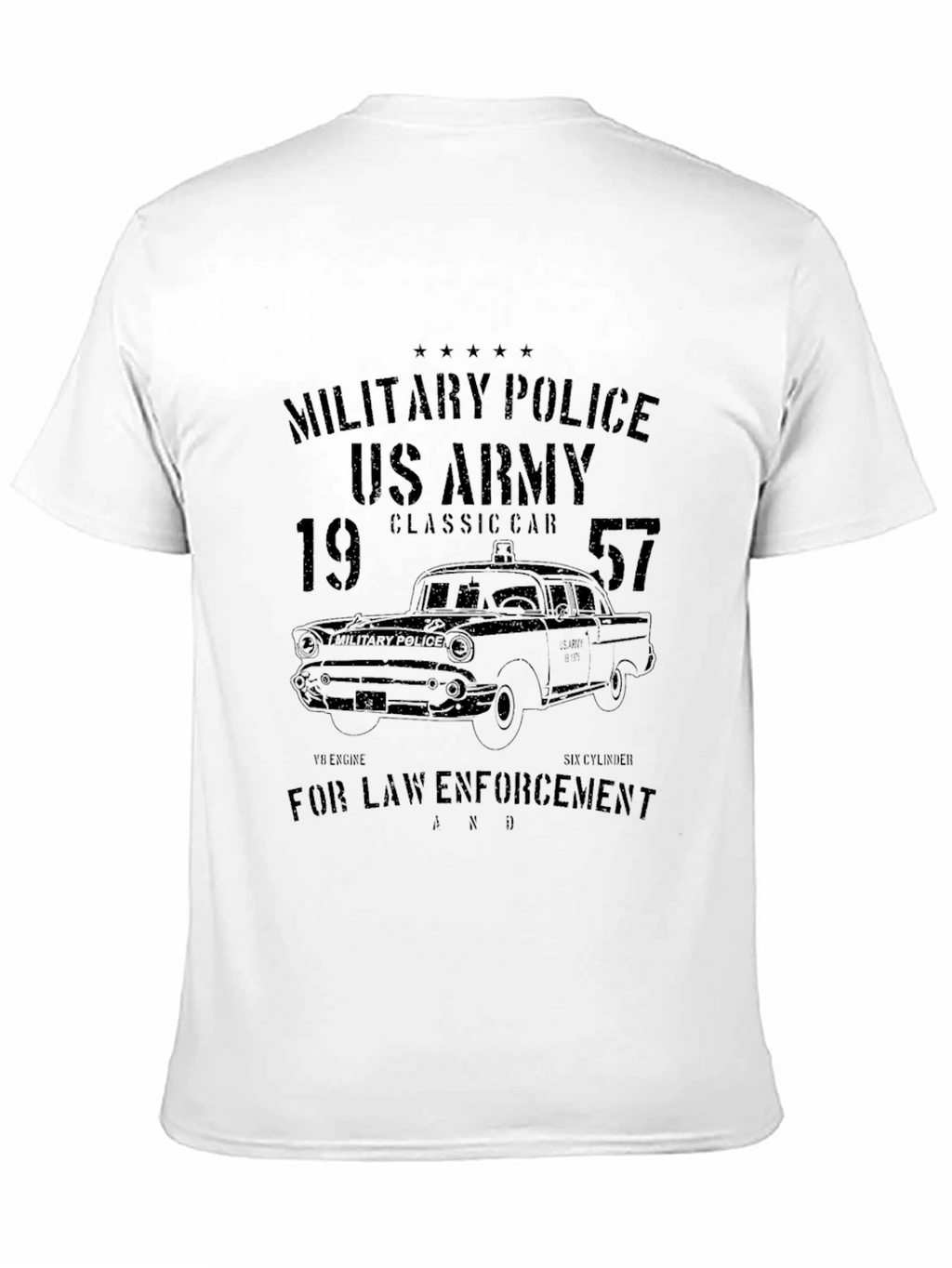 Military Police US Army Classic Car T-Shirt