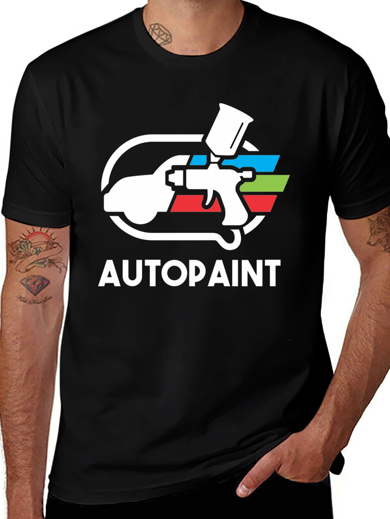 AutoPaint T-Shirt - Car Painting Design