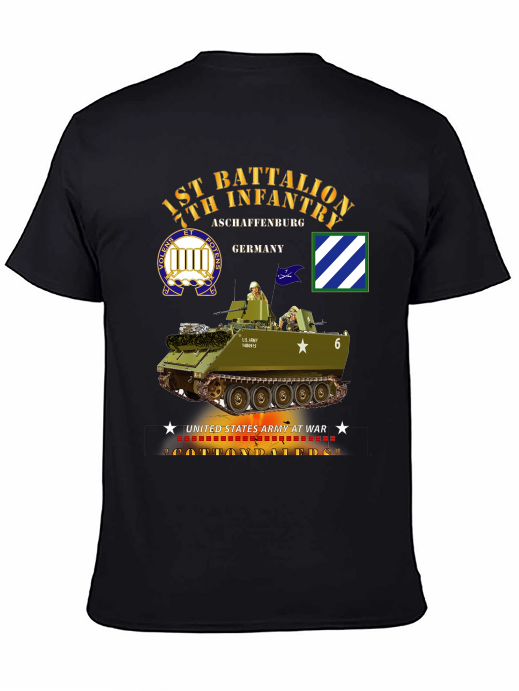 1st Battalion 7th Infantry T-Shirt