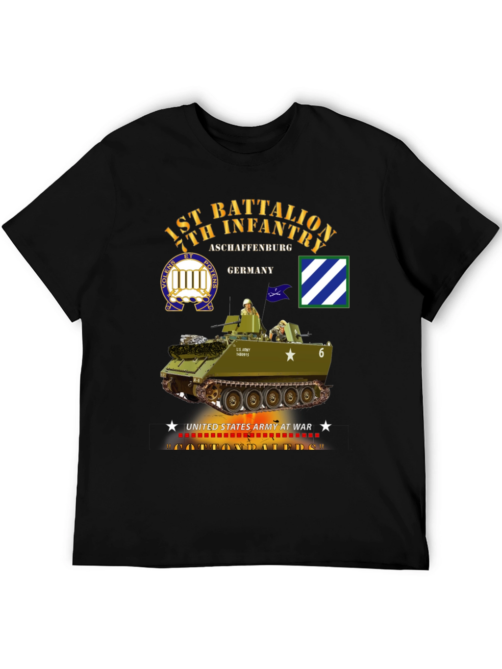 1st Battalion 7th Infantry T-Shirt