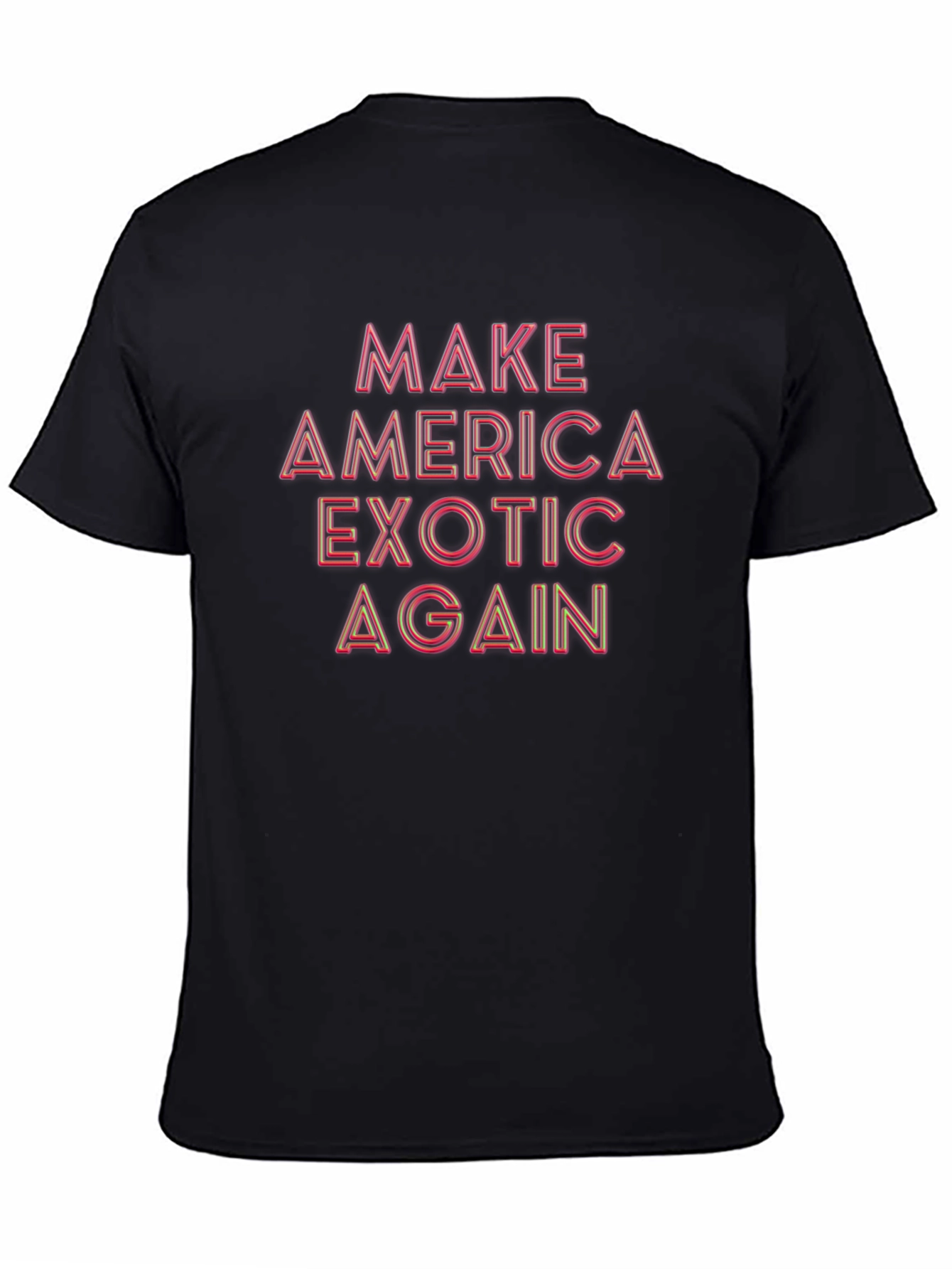 Make America Exotic Again Black Tee