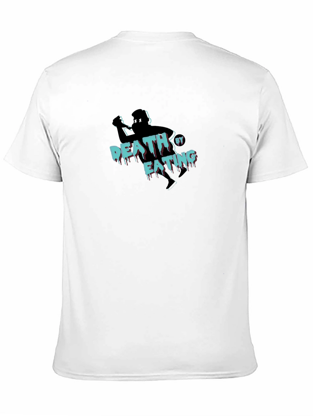 Death By Eating T-Shirt - Funny Graphic Tee