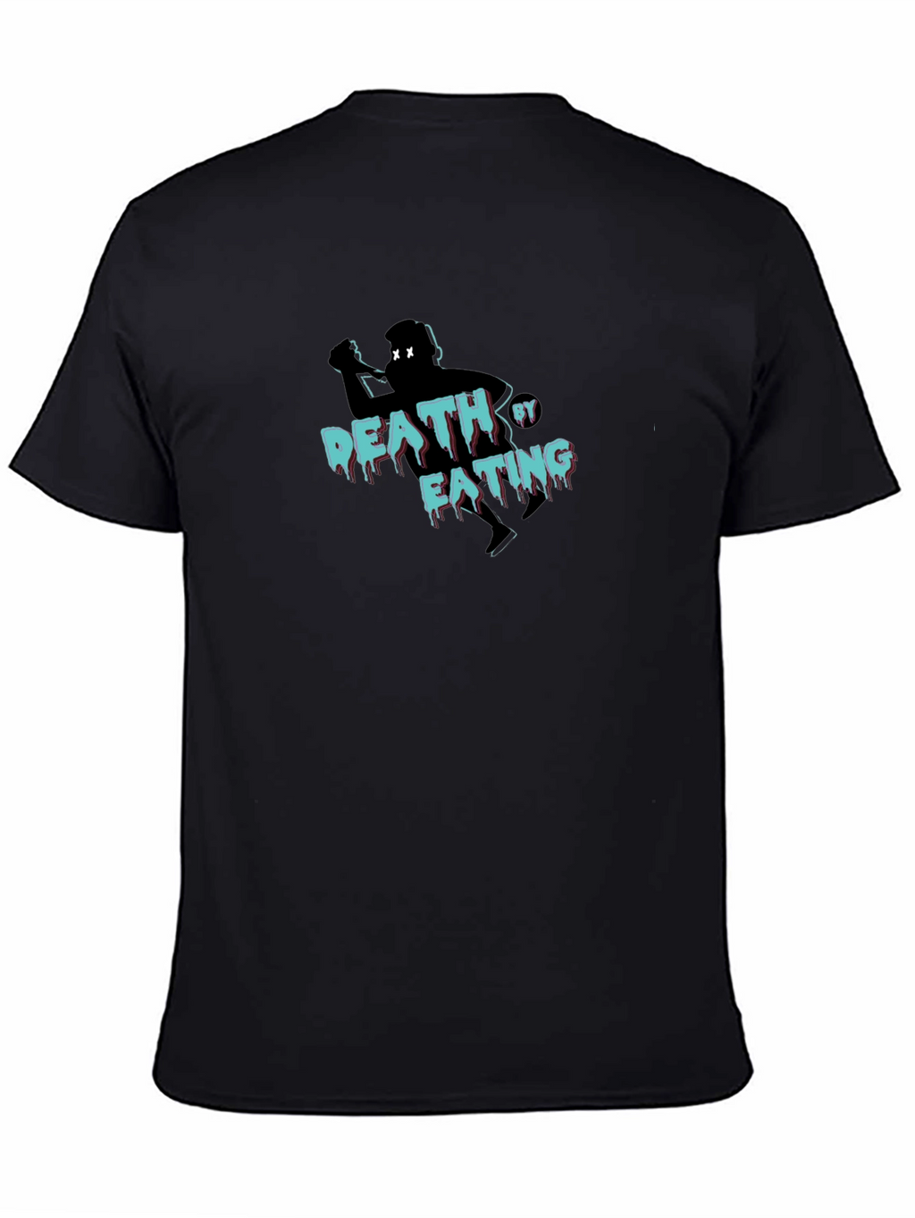 Death By Eating T-Shirt - Funny Graphic Tee