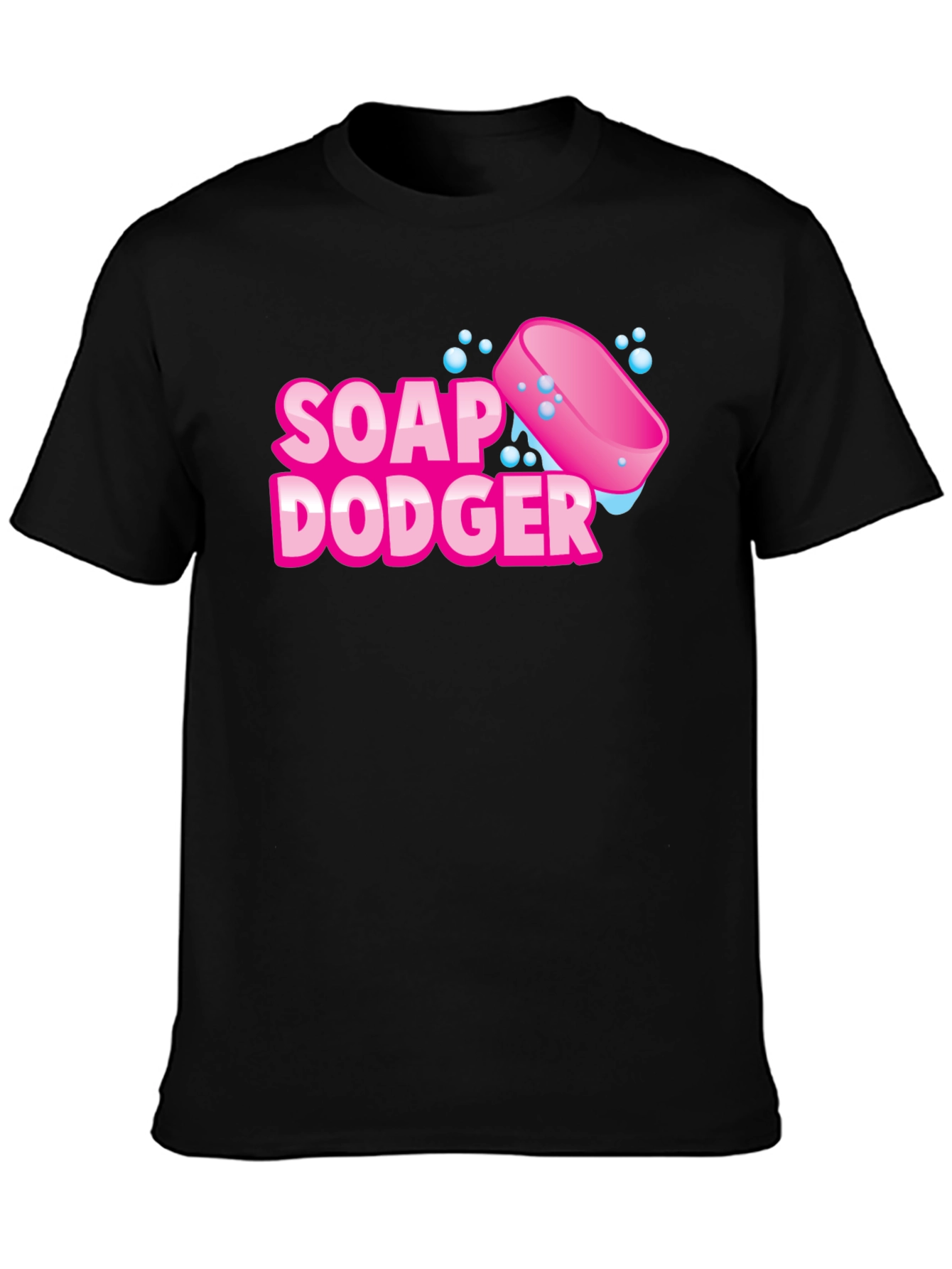 Soap Dodger Graphic T-Shirt - Black Cotton Tee