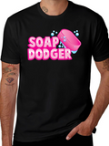 Soap Dodger Graphic T-Shirt - Black Cotton Tee