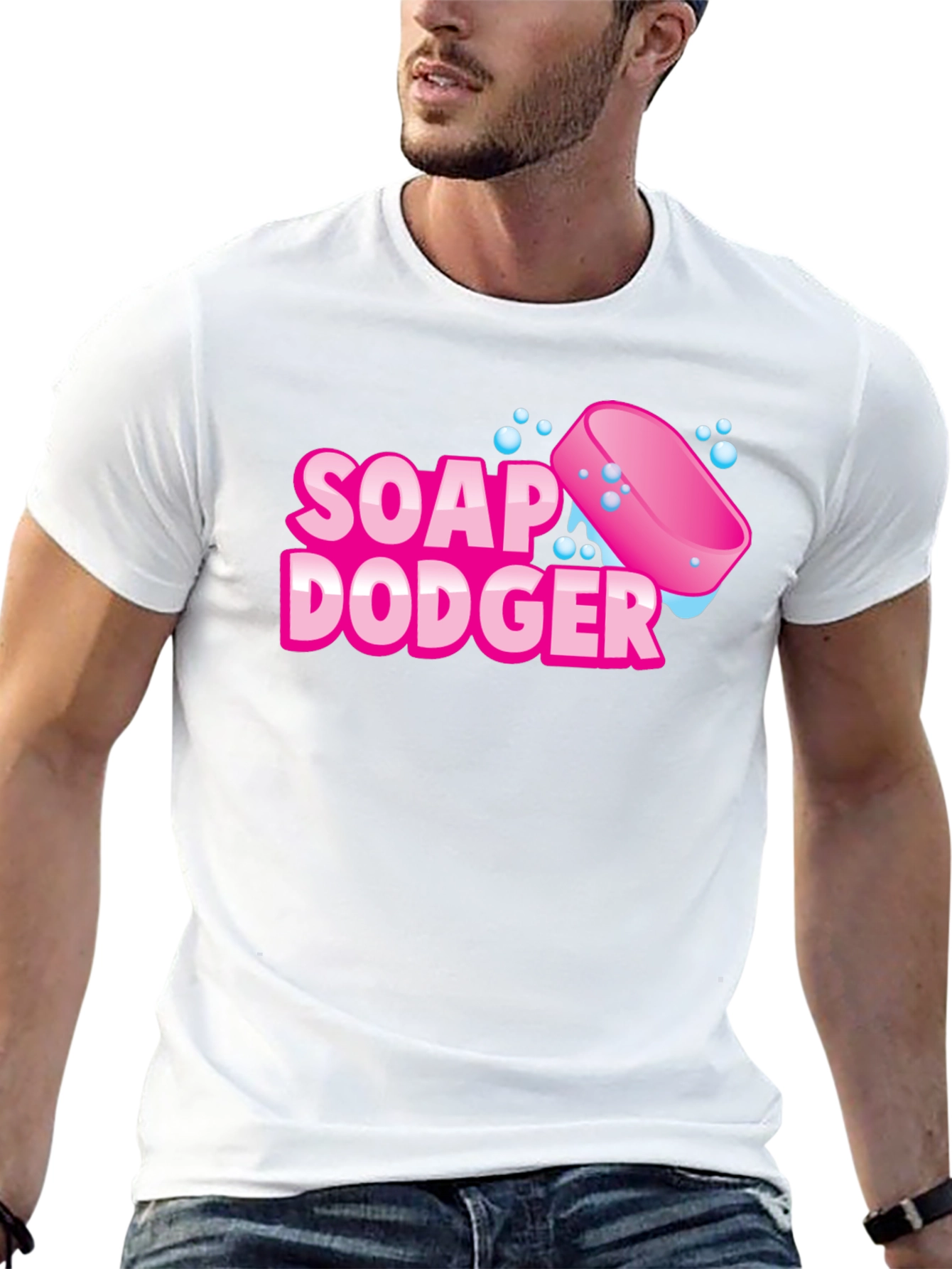 Soap Dodger Graphic T-Shirt - Black Cotton Tee