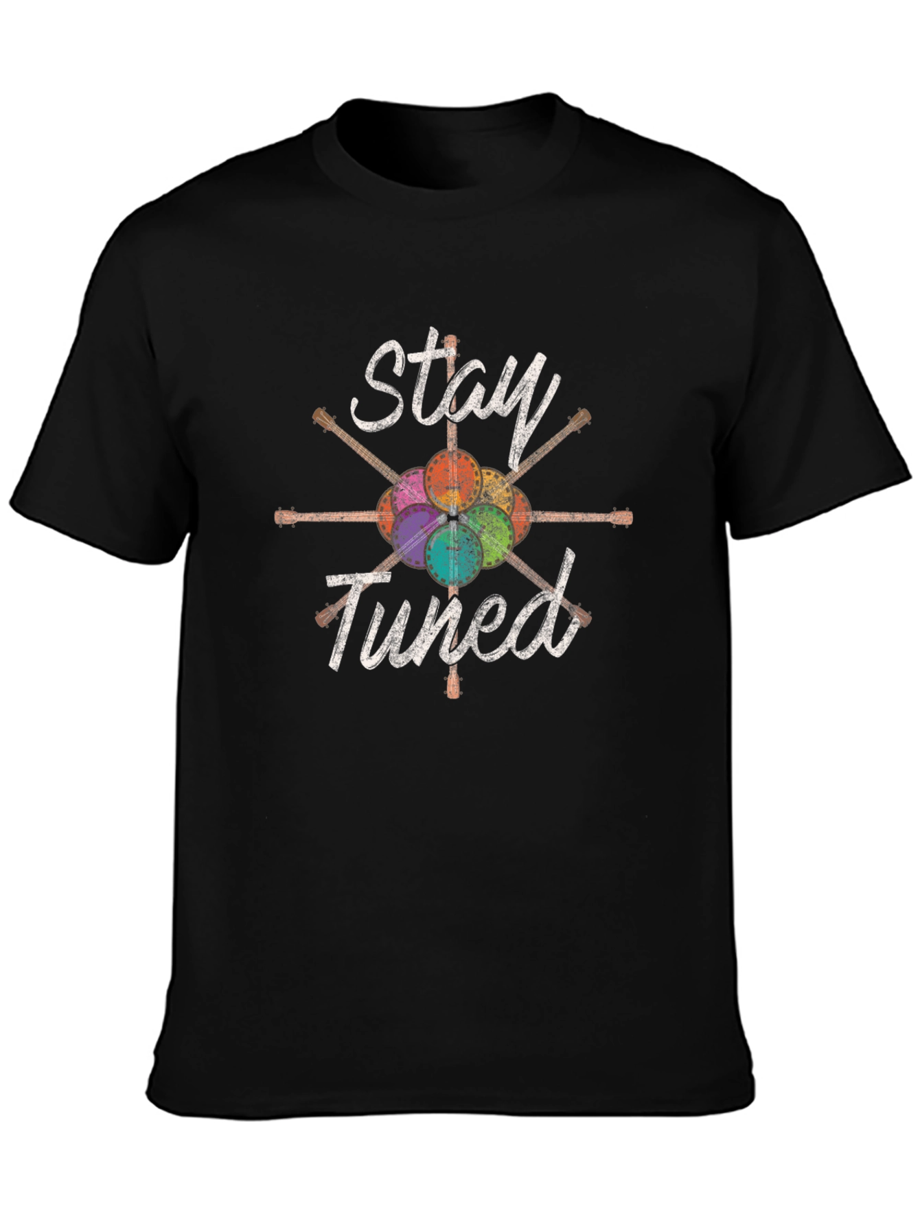 Stay Tuned Drum Set T-Shirt