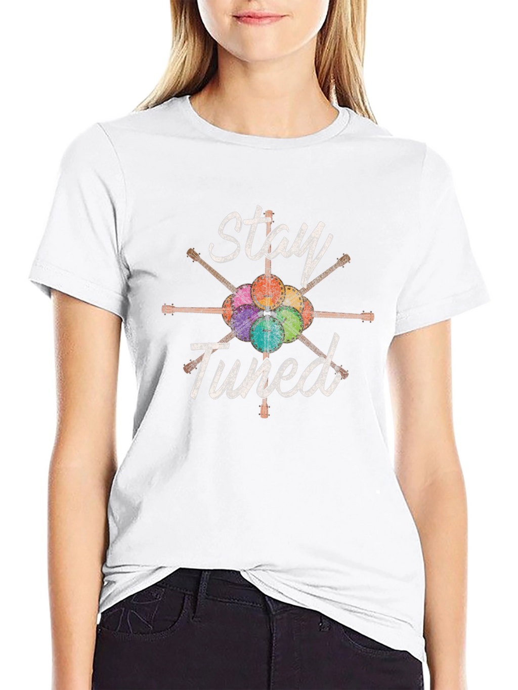 Stay Tuned Drum Set T-Shirt