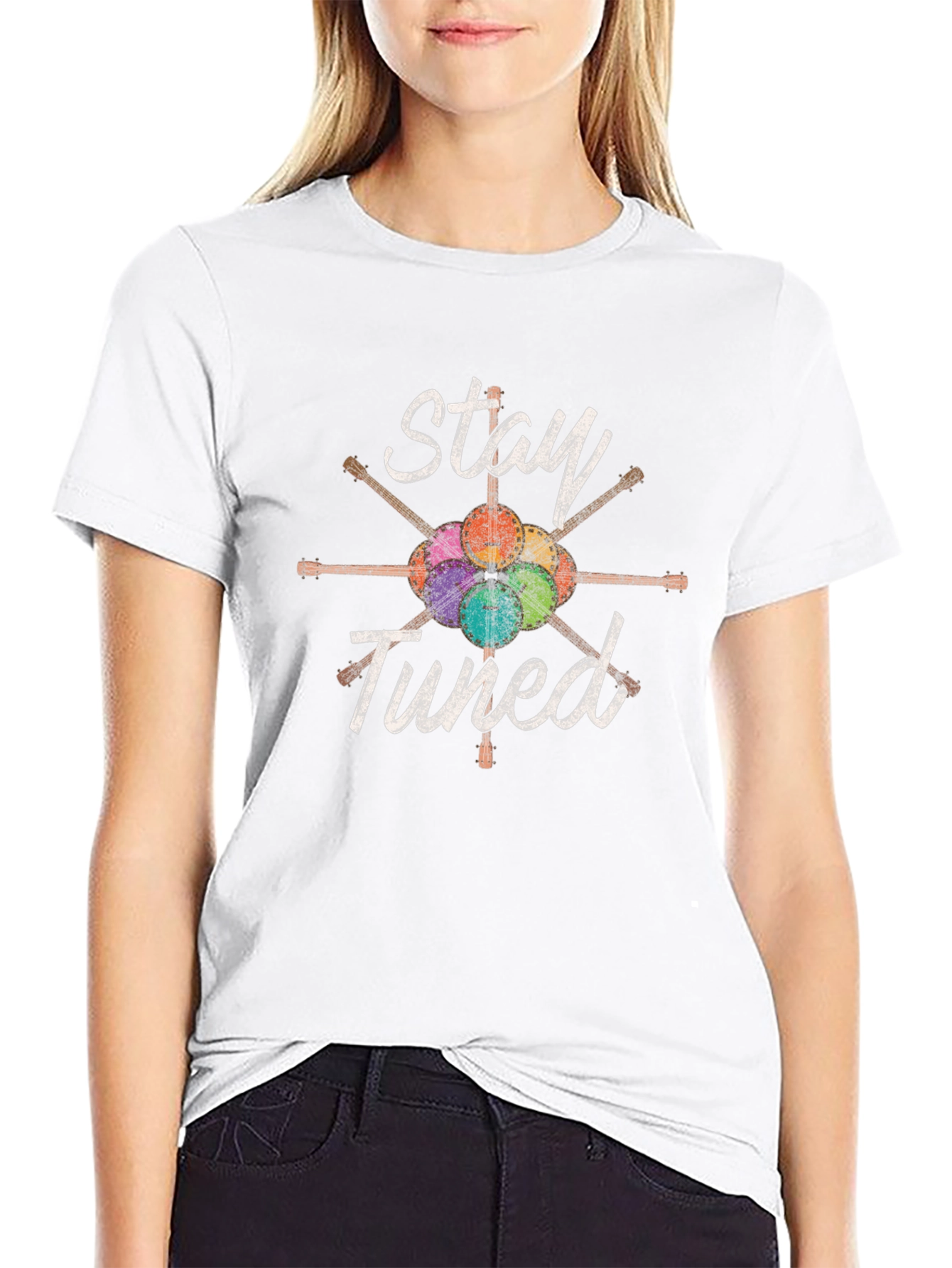 Stay Tuned Drum Set T-Shirt