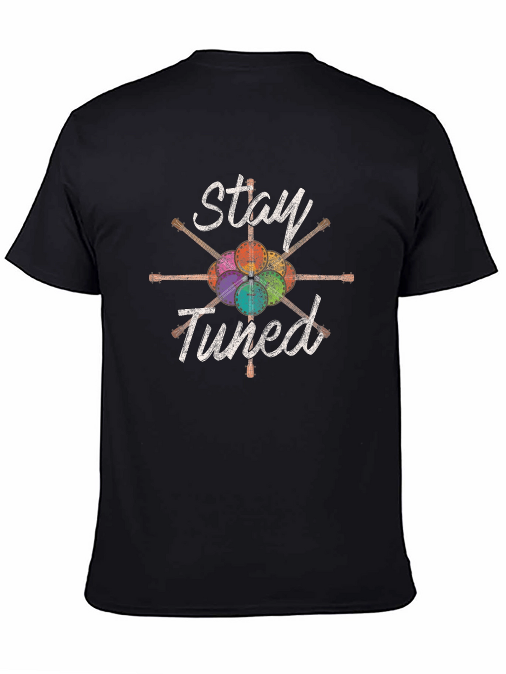 Stay Tuned Drum Set T-Shirt