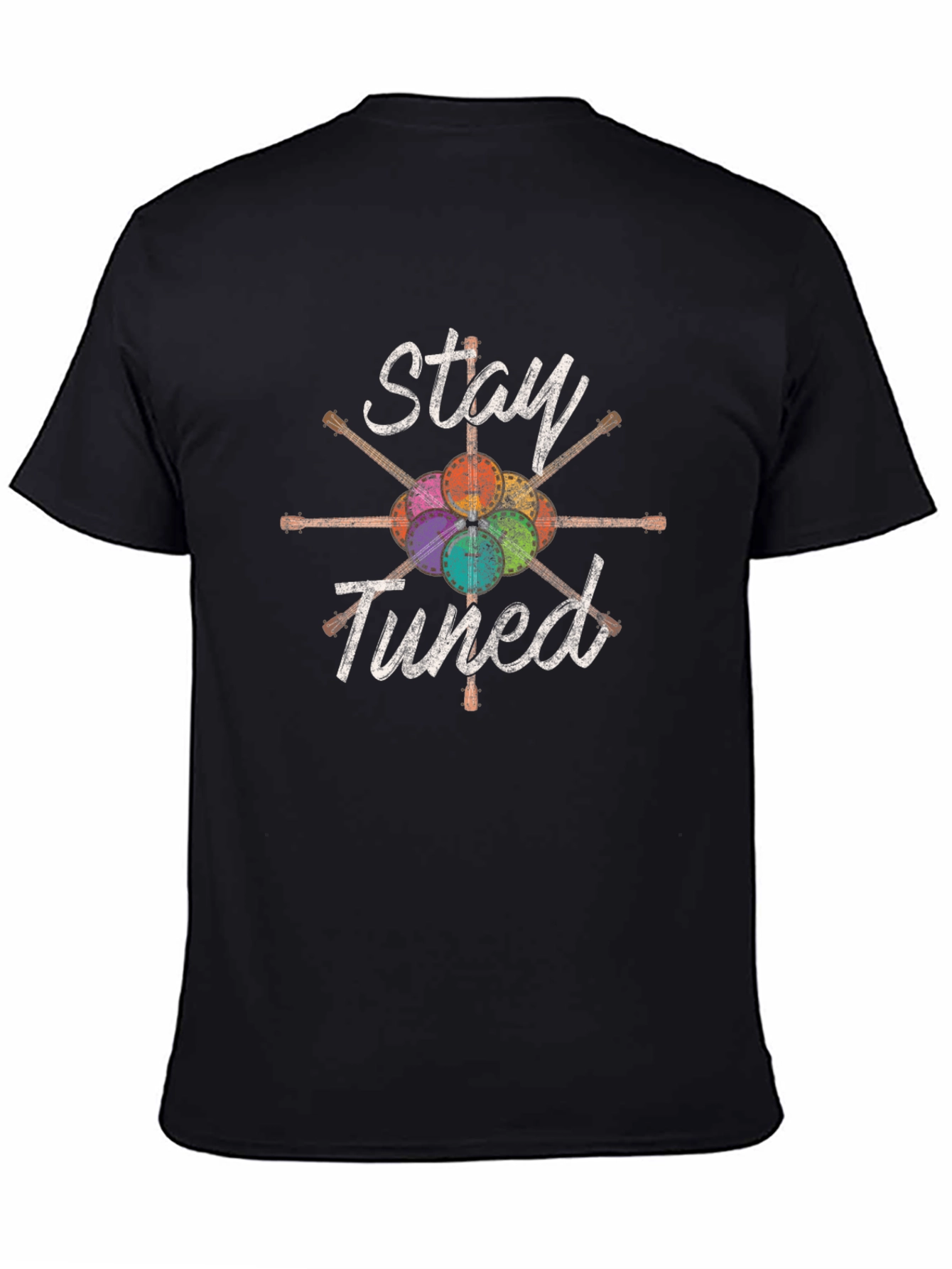 Stay Tuned Drum Set T-Shirt