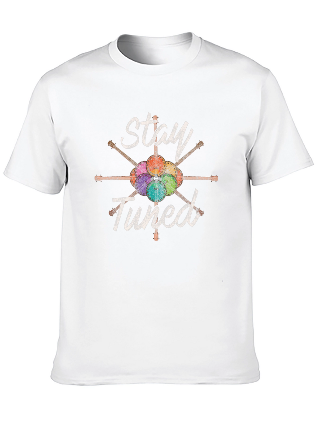 Stay Tuned Drum Set T-Shirt