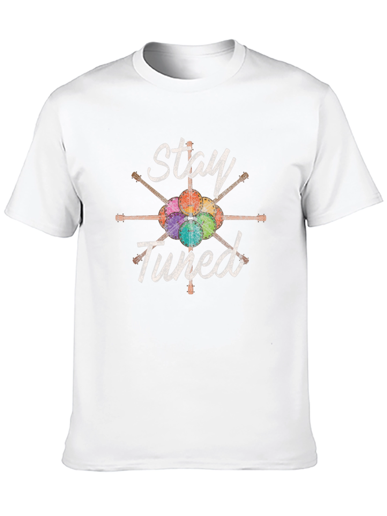 Stay Tuned Drum Set T-Shirt