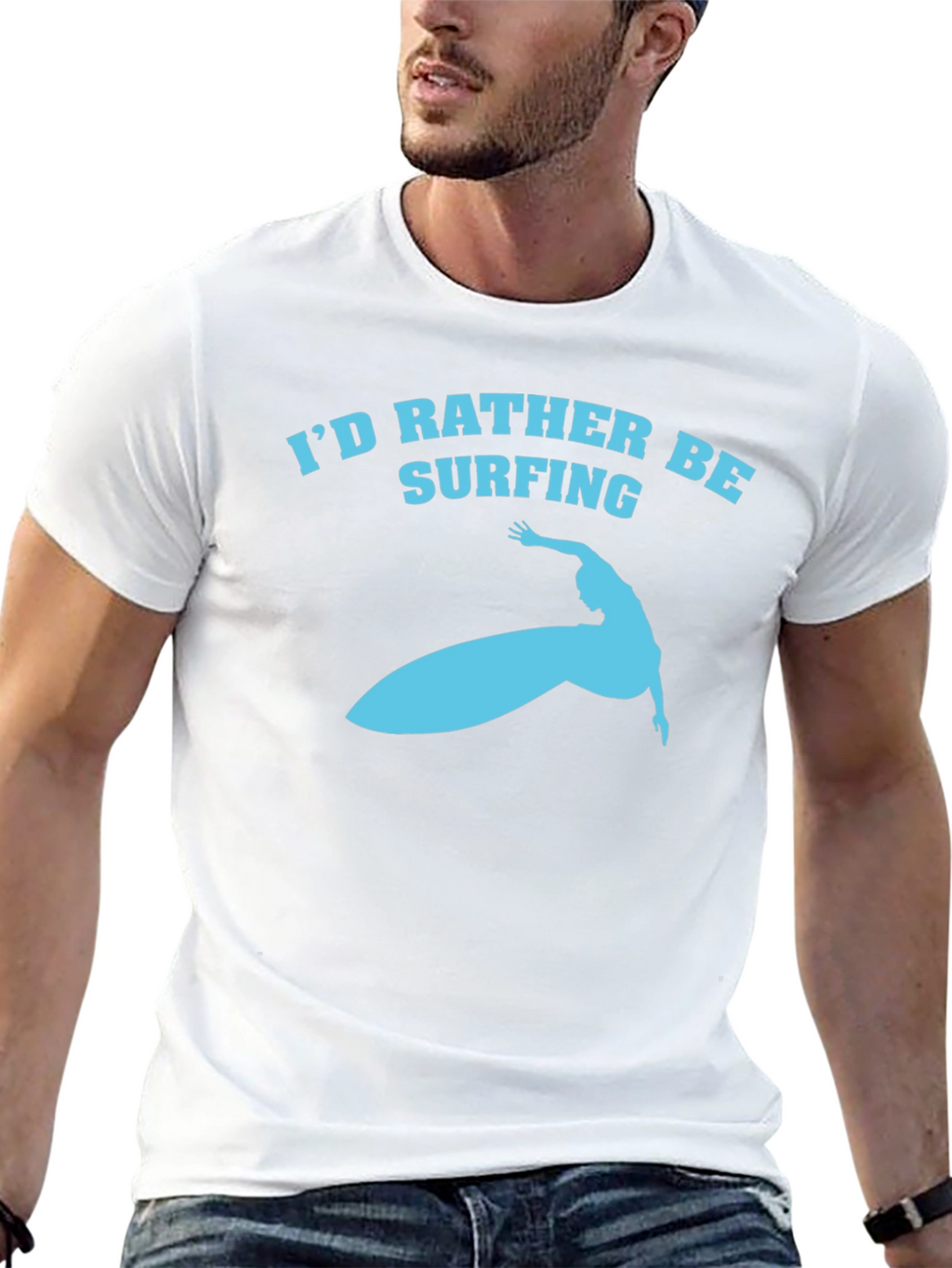 Id Rather Be Surfing T-Shirt