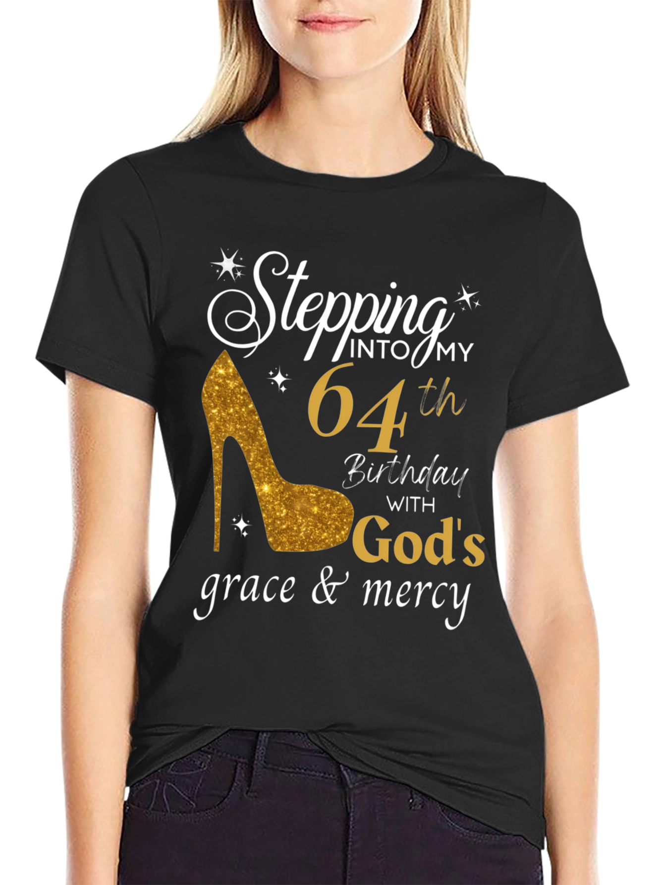 Stepping into My 64th Birthday T-Shirt