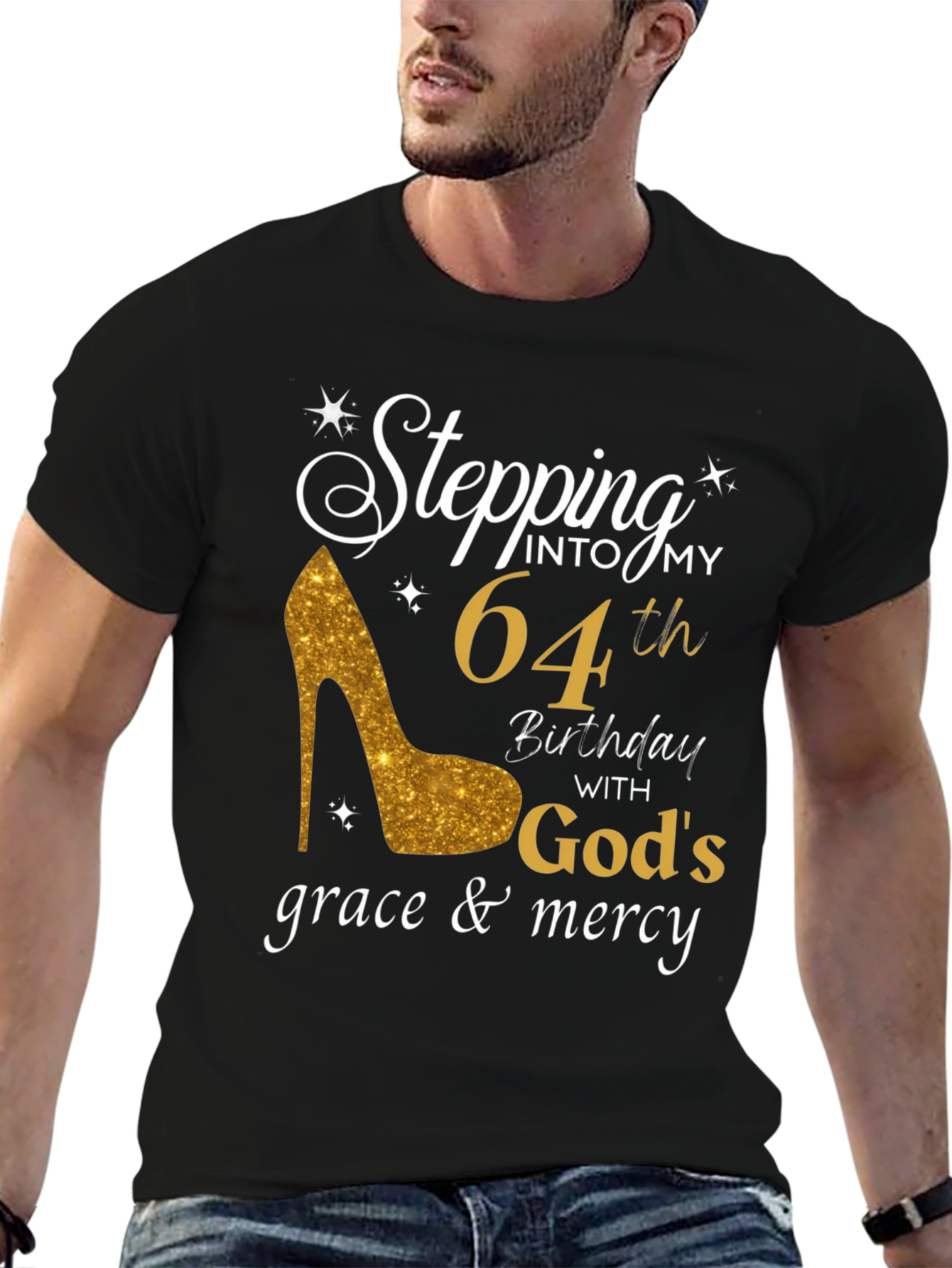 Stepping into My 64th Birthday T-Shirt