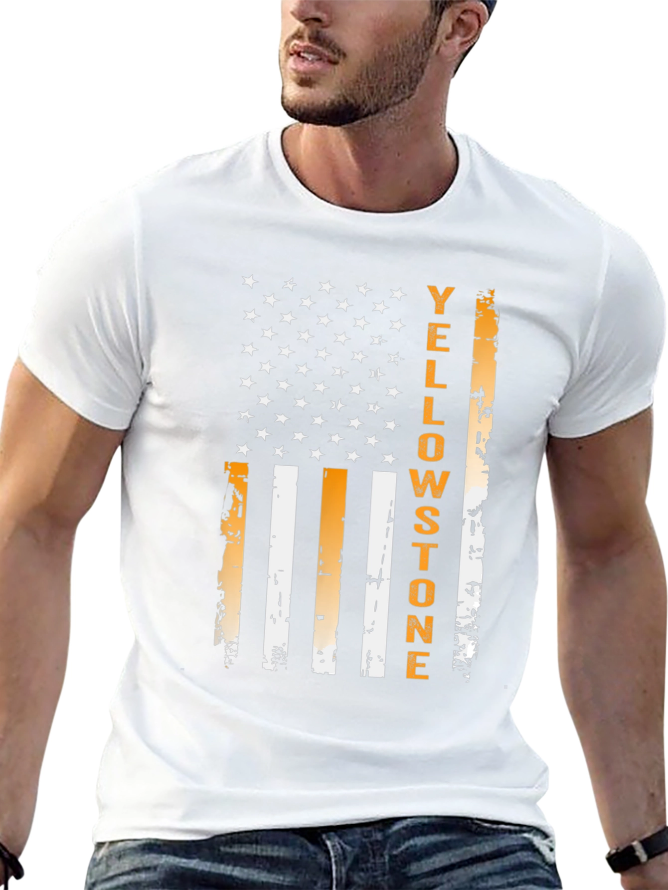 Yellowstone American Flag T-Shirt