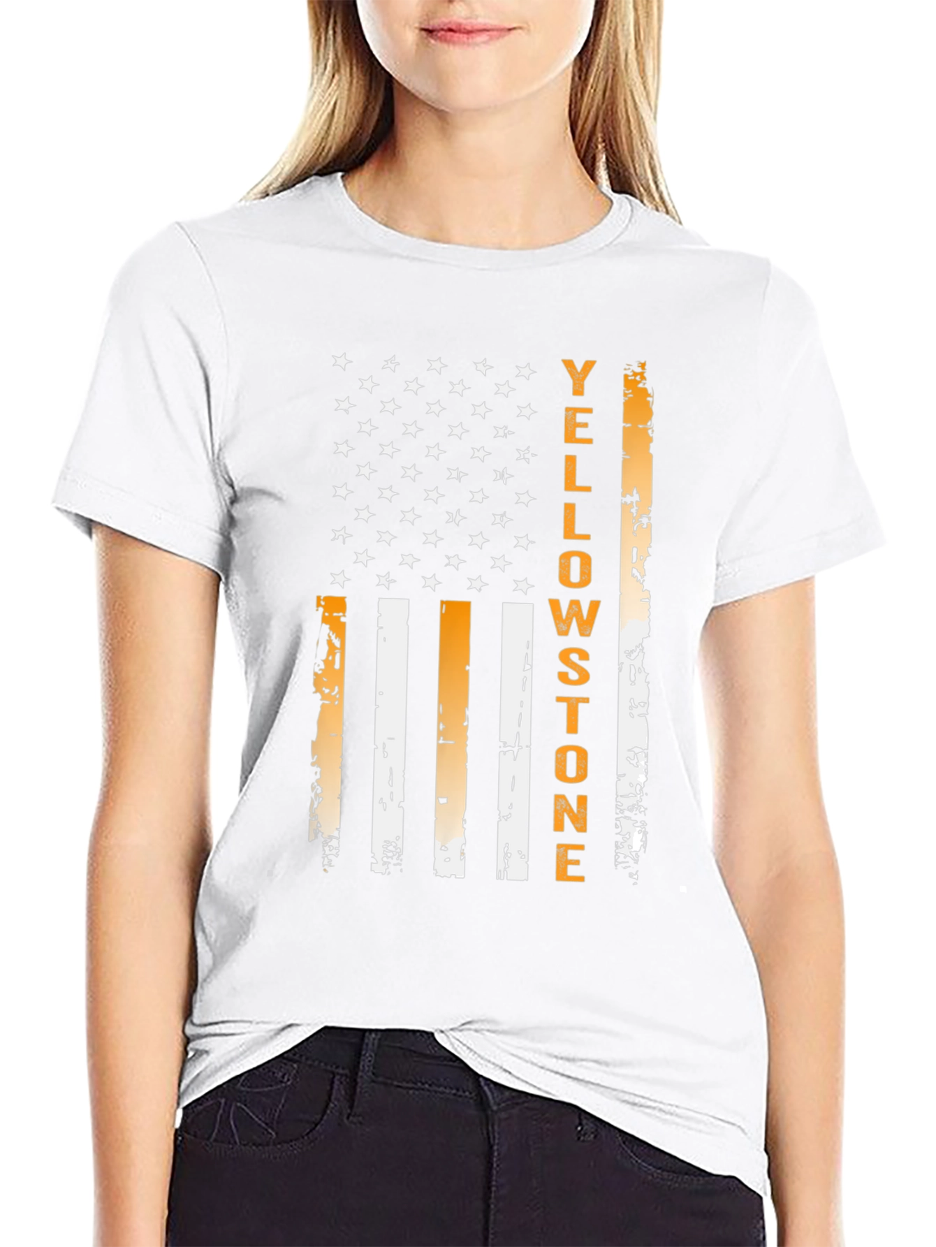 Yellowstone American Flag T-Shirt