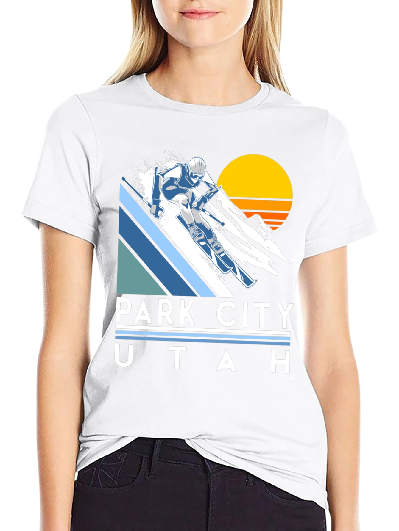 Park City Utah Skiing T-Shirt