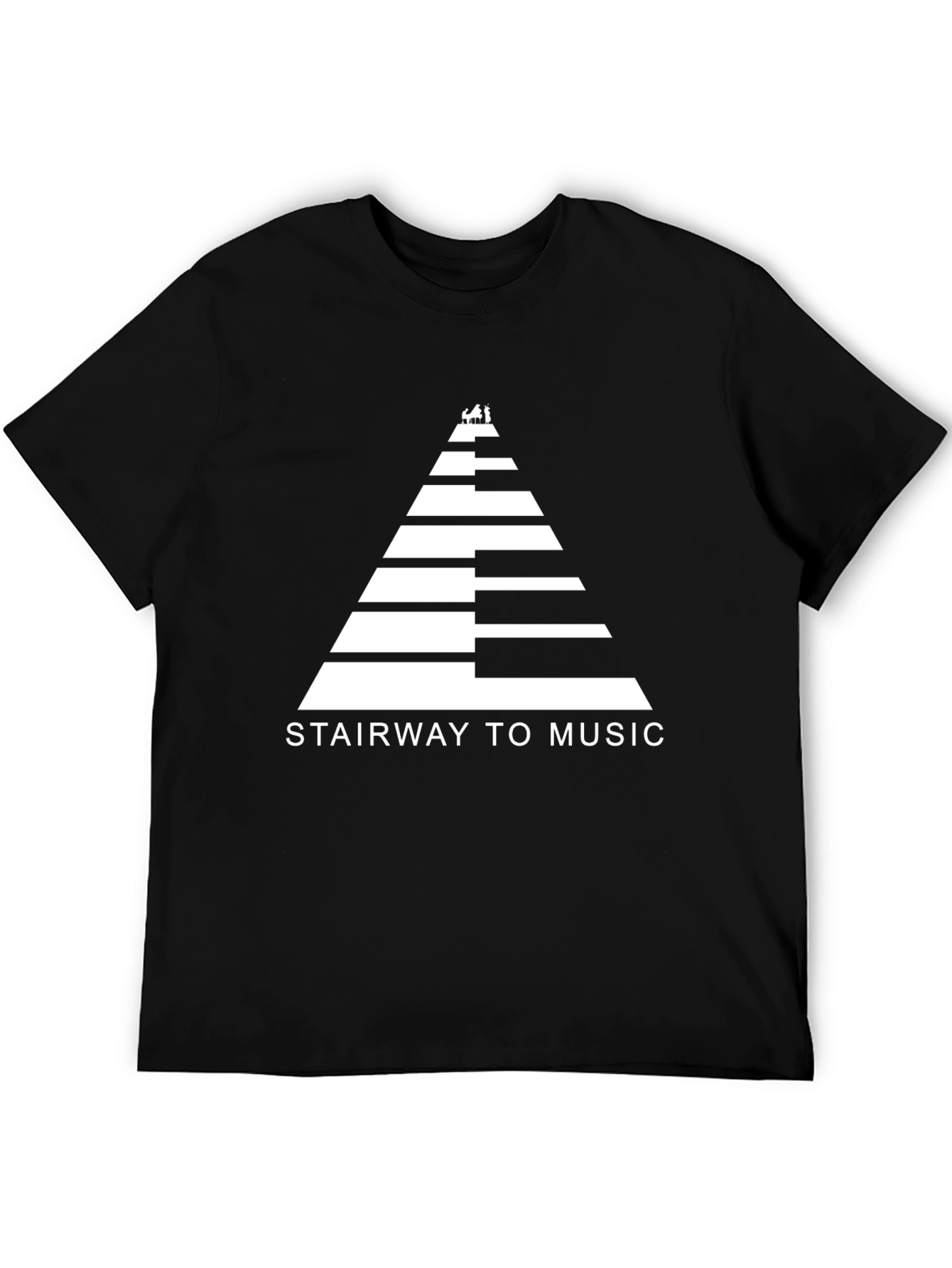 Stairway to Music Graphic Tee - Unisex