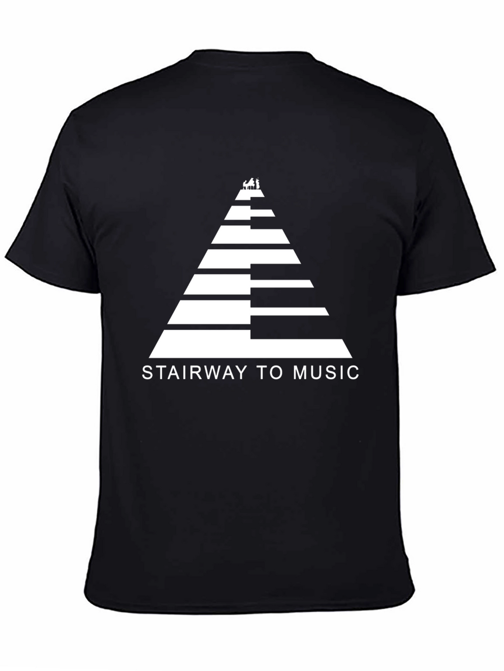 Stairway to Music Graphic Tee - Unisex