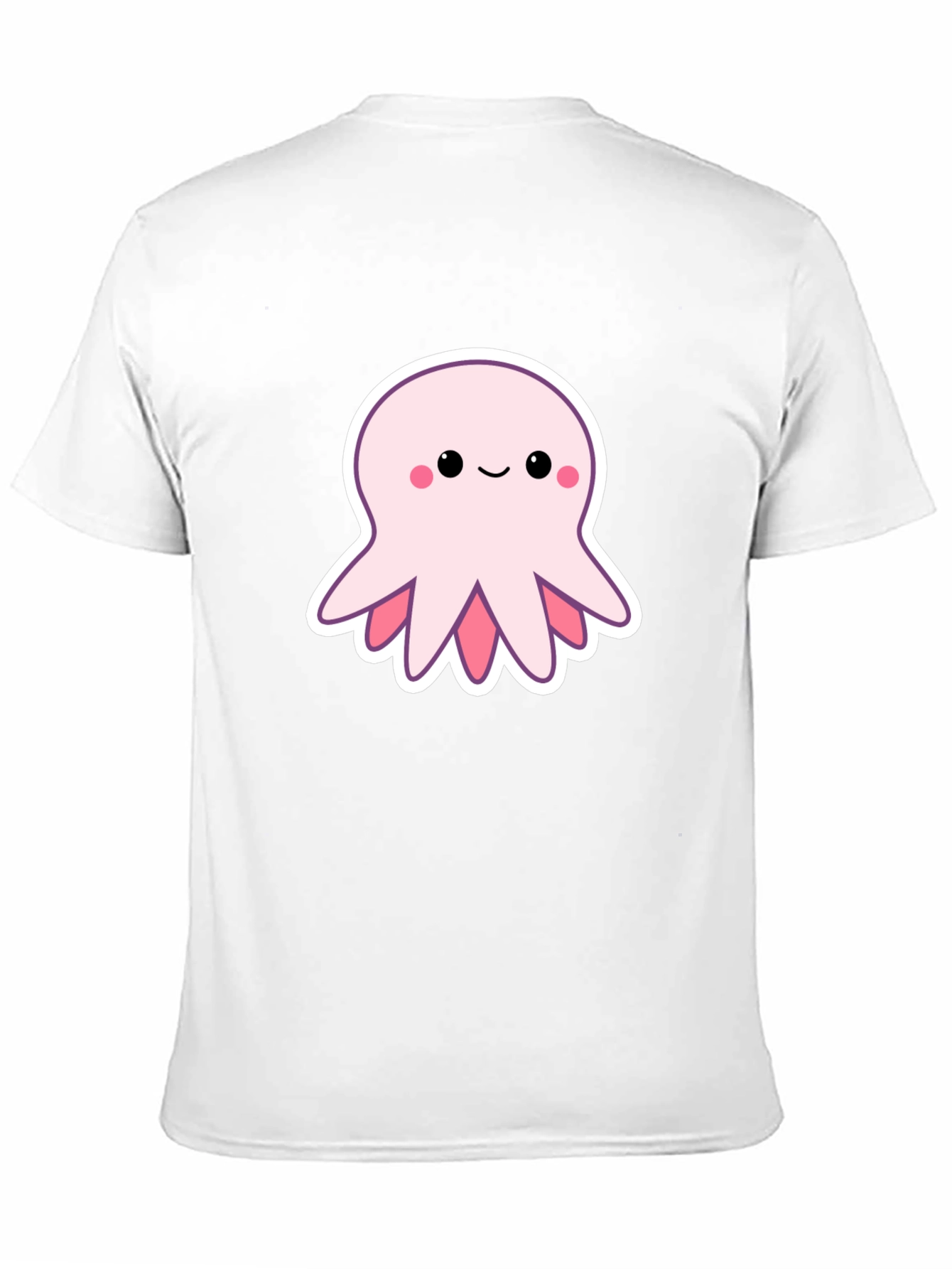 Cute Octopus Graphic Tee - Stylish Black T-Shirt