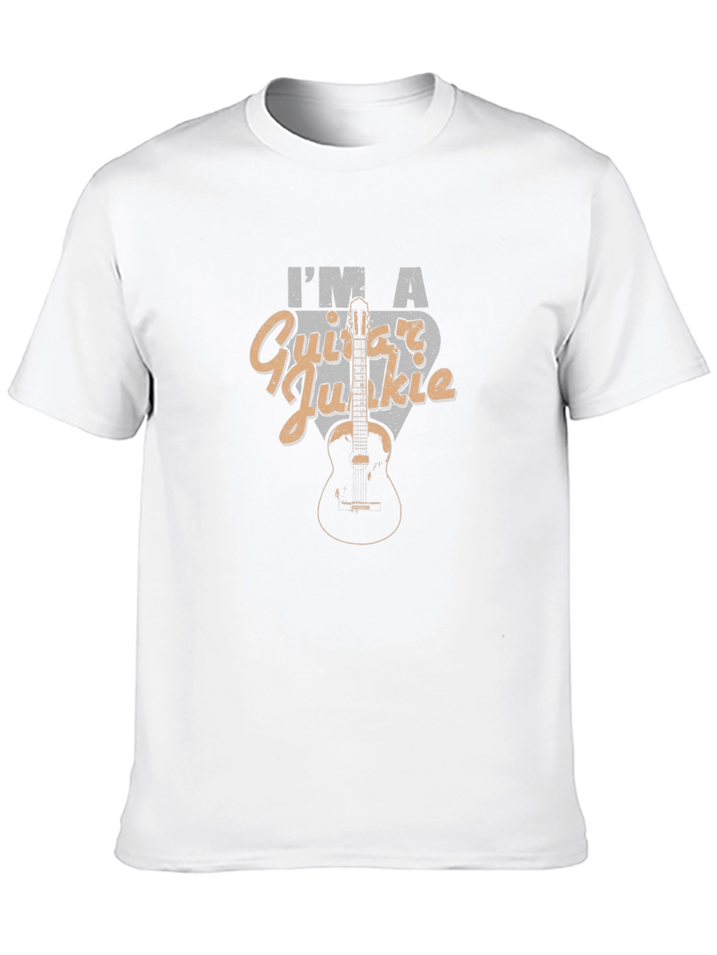 Guitar Junkie Graphic Tee - Music Lover T-Shirt