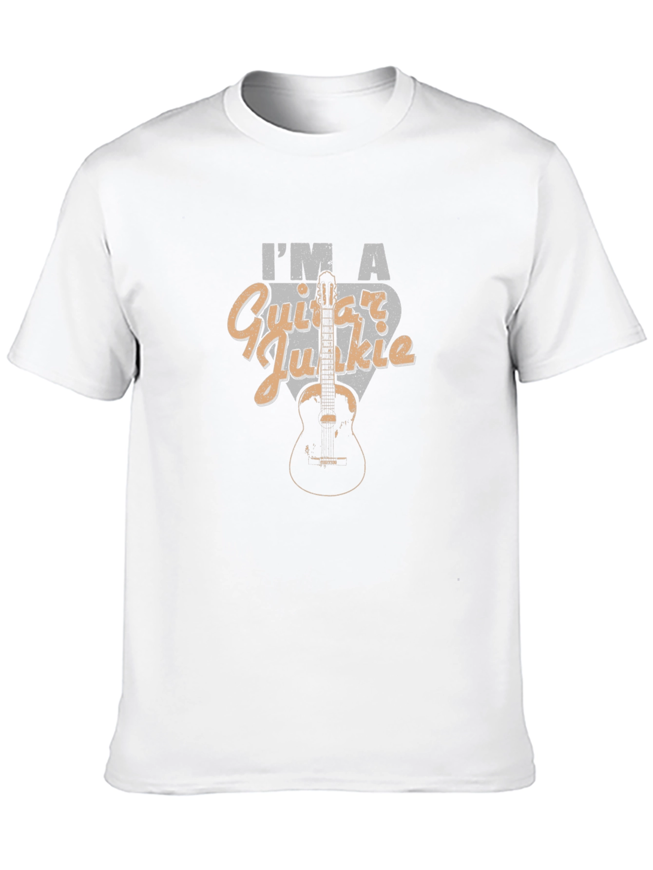 Guitar Junkie Graphic Tee - Music Lover T-Shirt