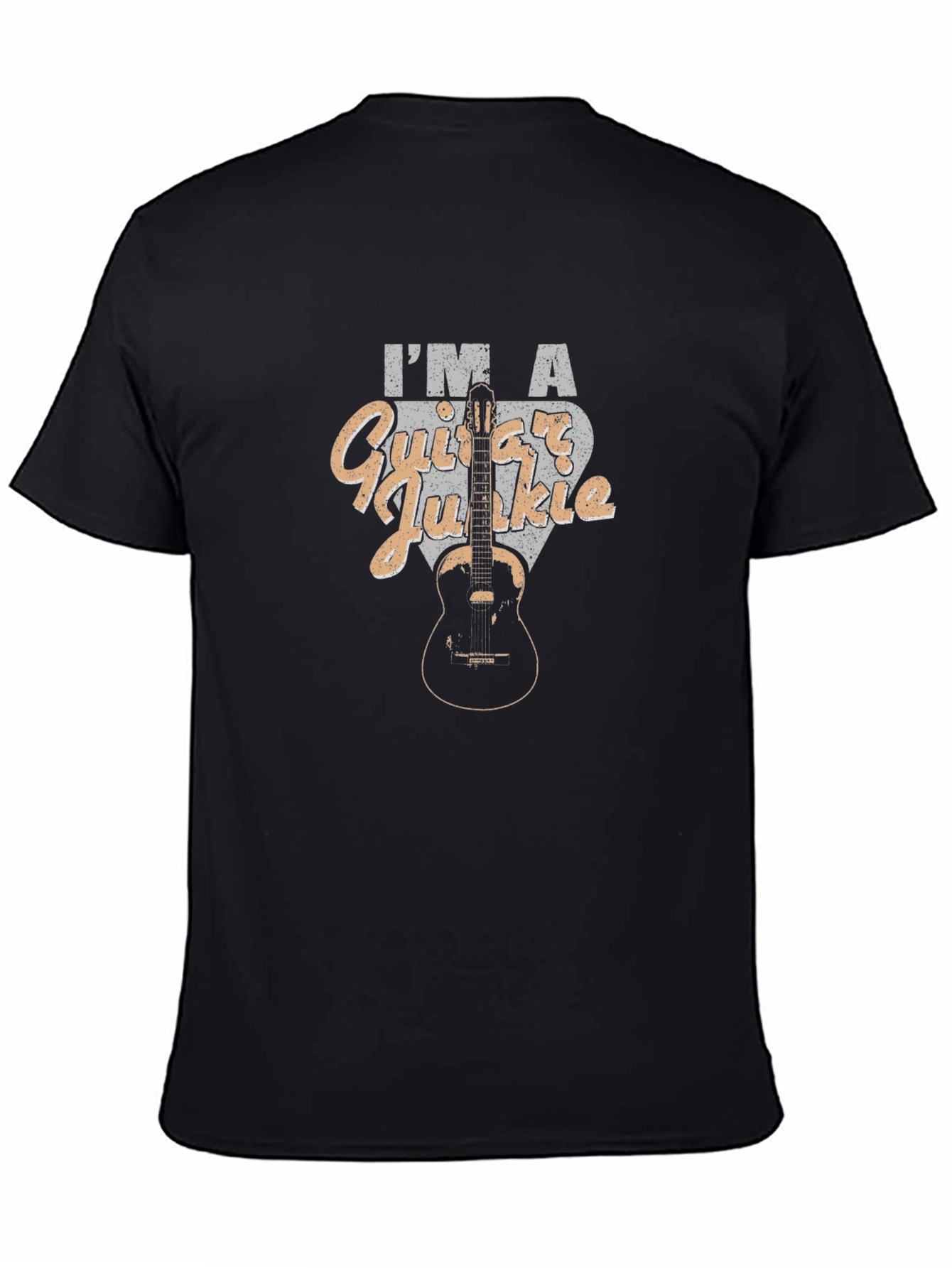 Guitar Junkie Graphic Tee - Music Lover T-Shirt