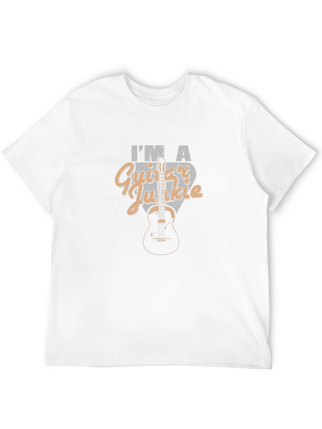 Guitar Junkie Graphic Tee - Music Lover T-Shirt