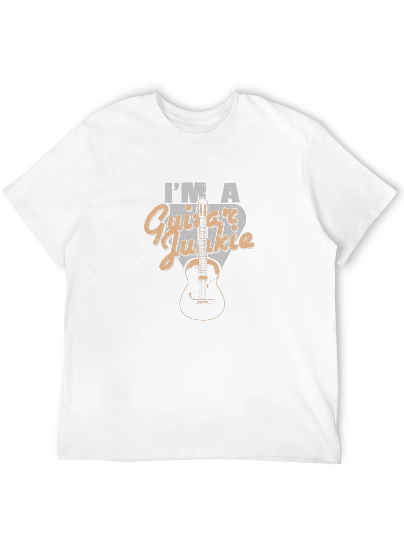 Guitar Junkie Graphic Tee - Music Lover T-Shirt