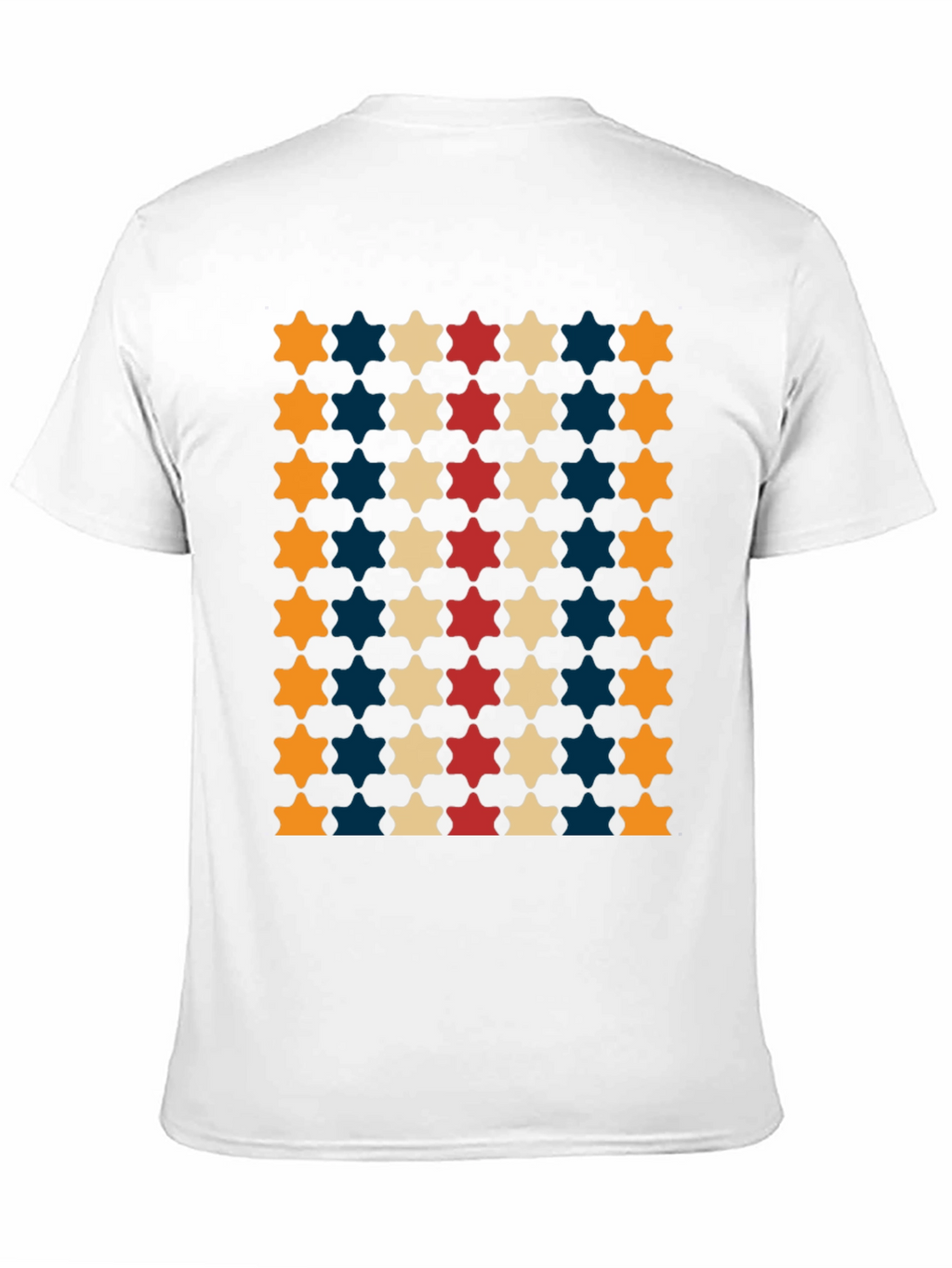 Patterned Star T-Shirt