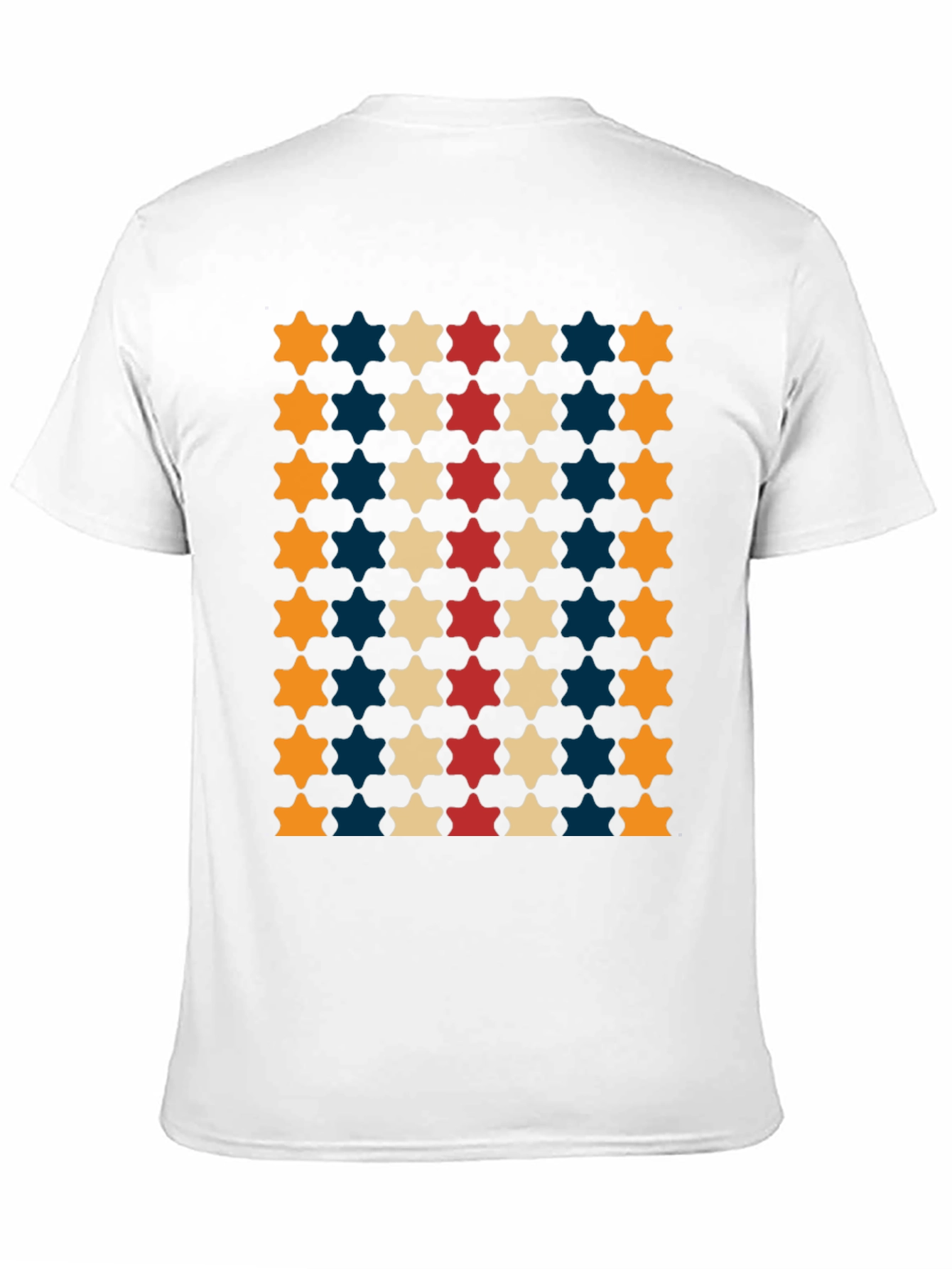 Patterned Star T-Shirt
