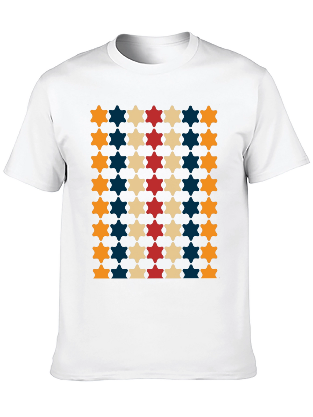Patterned Star T-Shirt