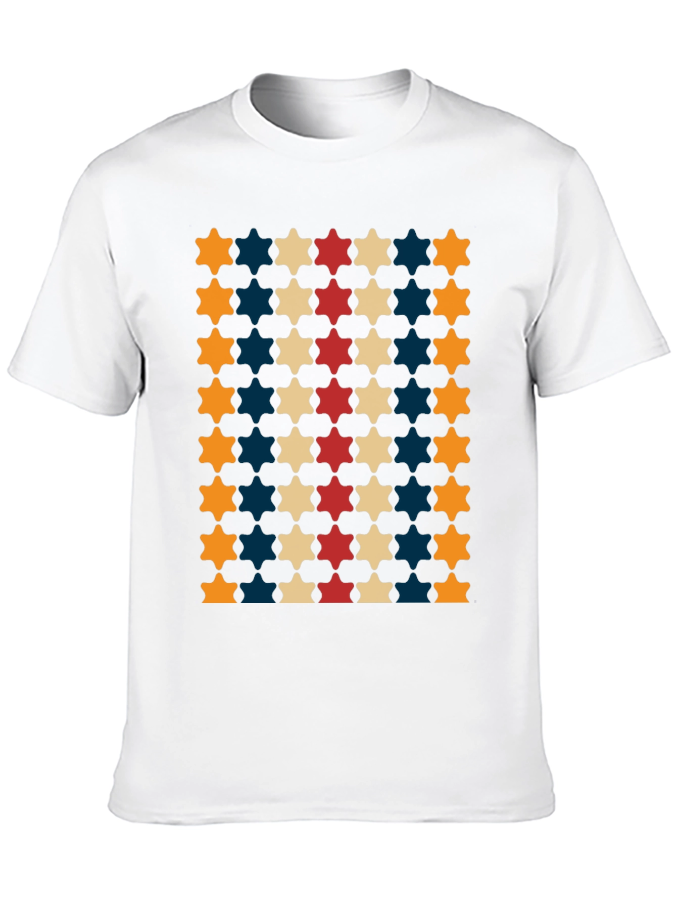 Patterned Star T-Shirt