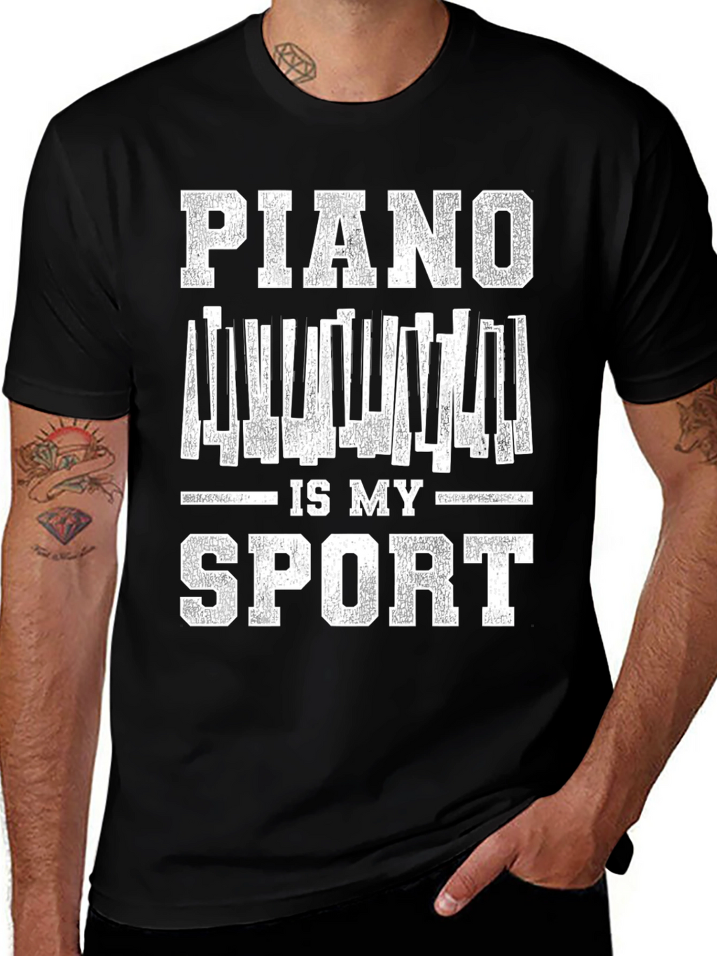 Piano Is My Sport T-Shirt - Musician Tee