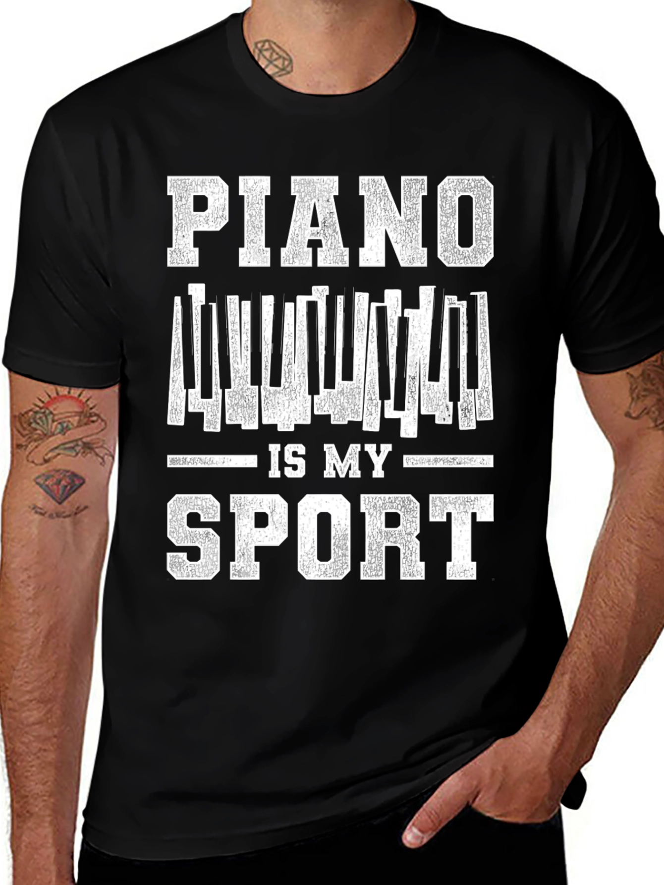 Piano Is My Sport T-Shirt - Musician Tee