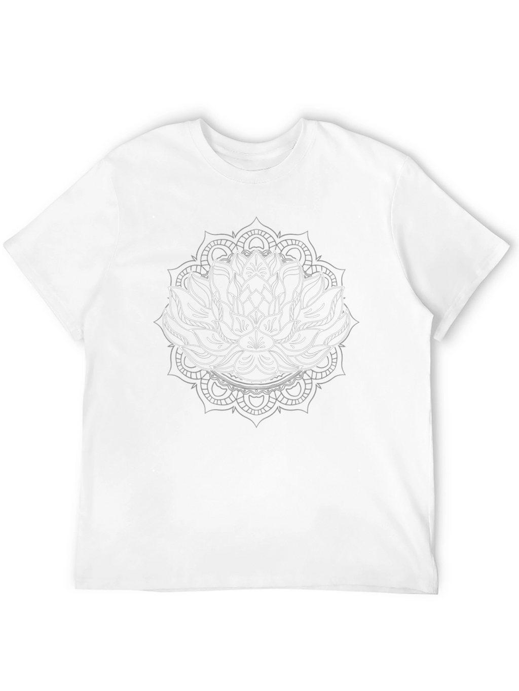 Lotus Mandala Graphic T-Shirt