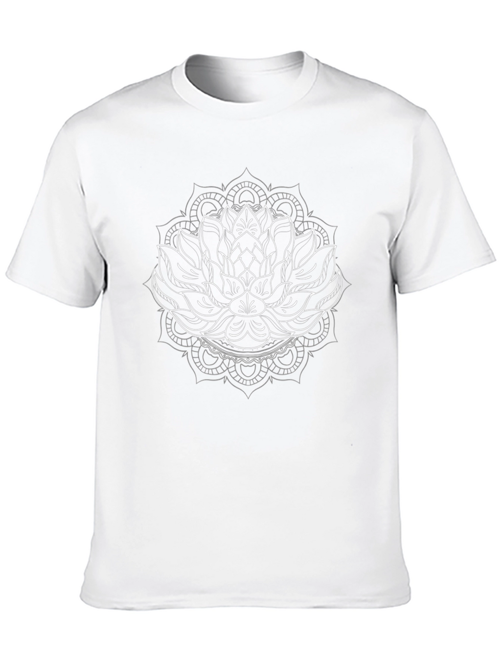 Lotus Mandala Graphic T-Shirt