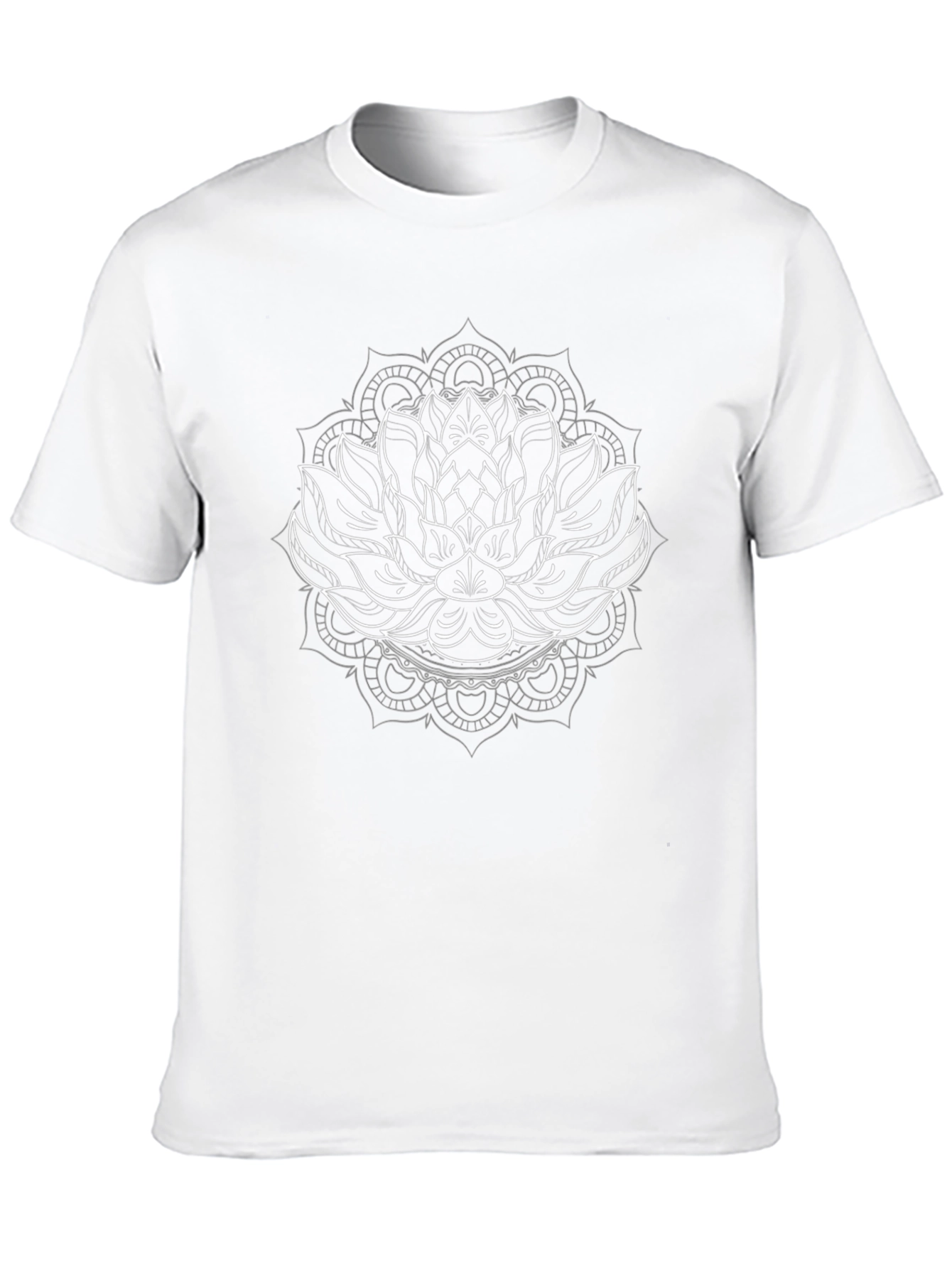 Lotus Mandala Graphic T-Shirt