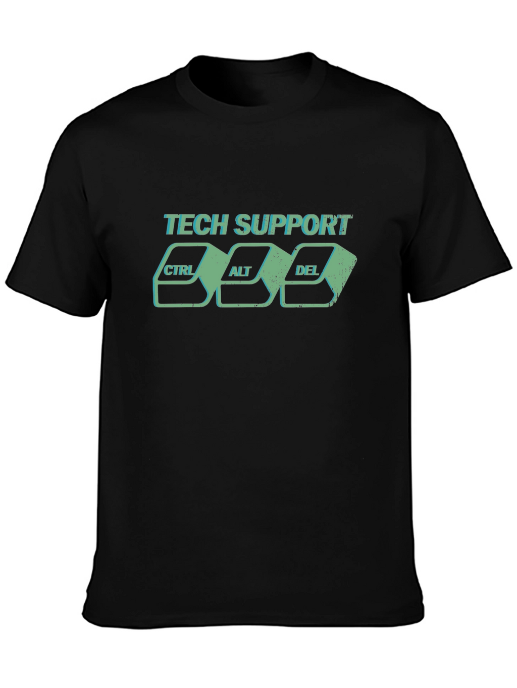Tech Support CTRL ALT DEL Graphic T-Shirt