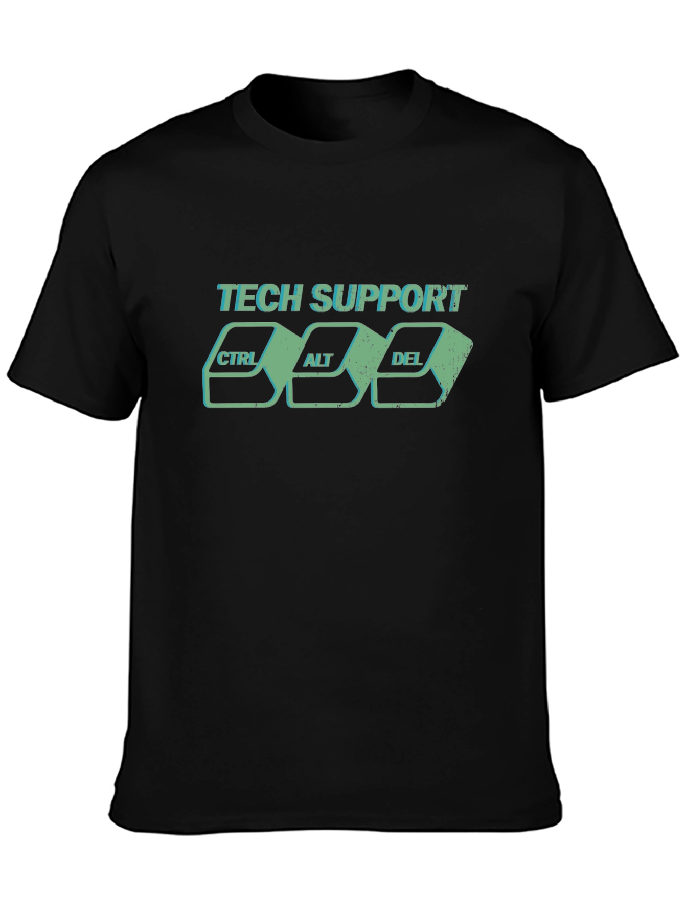 Tech Support CTRL ALT DEL Graphic T-Shirt