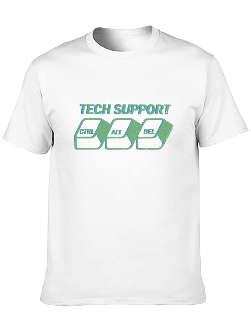 Tech Support CTRL ALT DEL Graphic T-Shirt