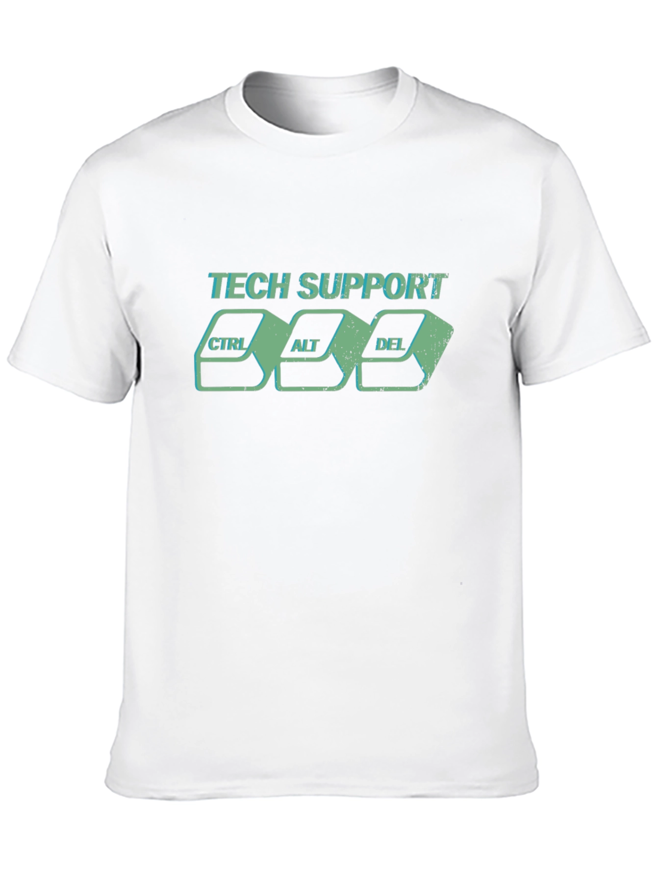 Tech Support CTRL ALT DEL Graphic T-Shirt
