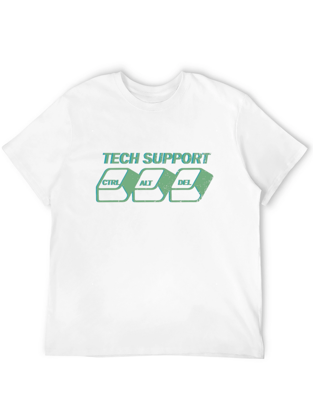 Tech Support CTRL ALT DEL Graphic T-Shirt