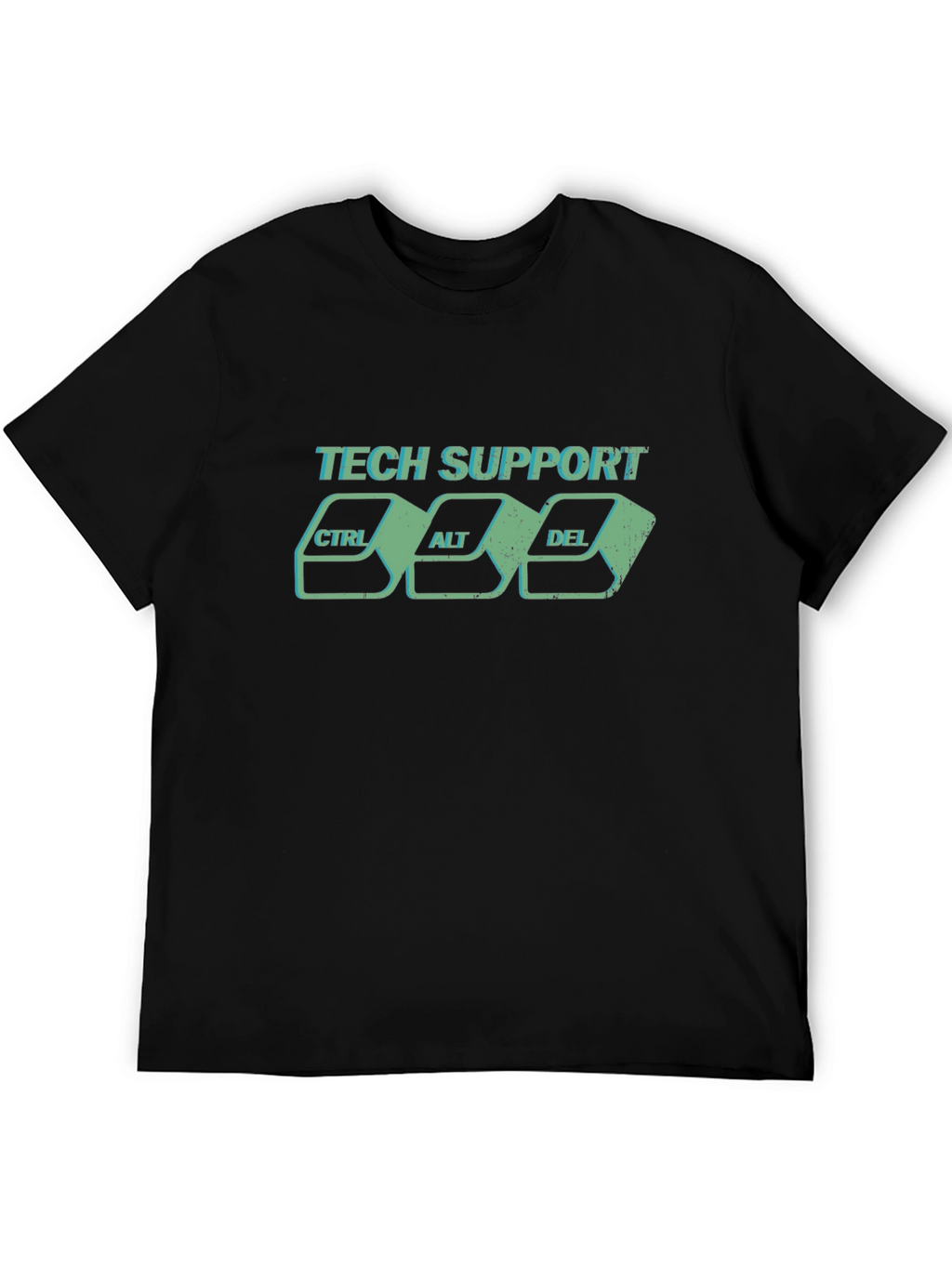 Tech Support CTRL ALT DEL Graphic T-Shirt