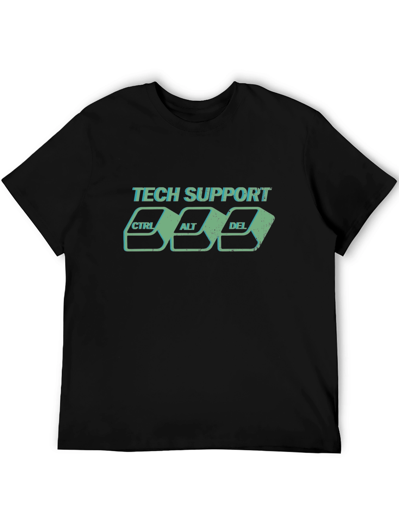 Tech Support CTRL ALT DEL Graphic T-Shirt