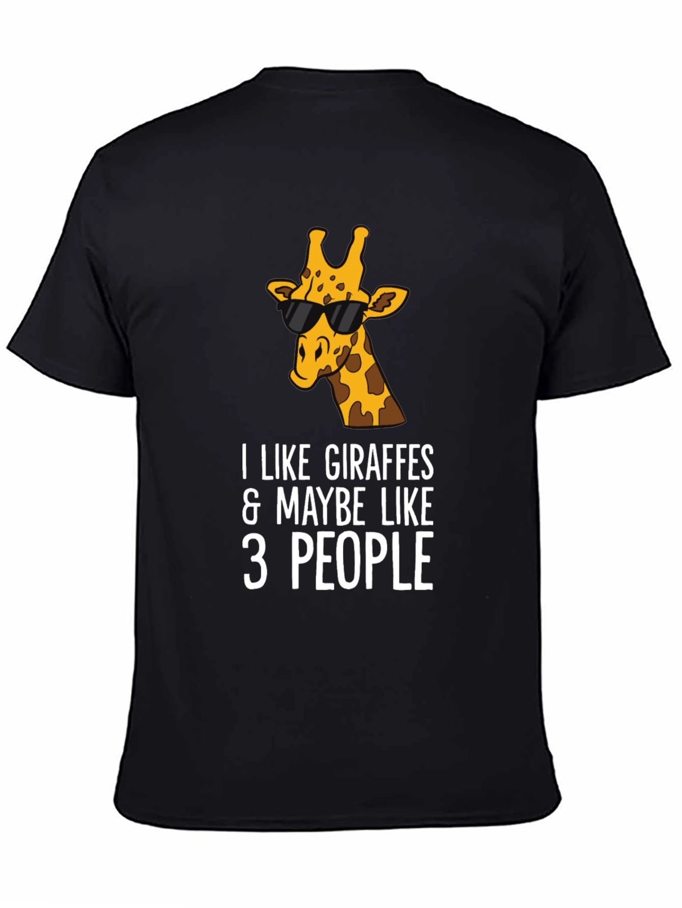 Giraffe Lover Tee: I Like Giraffes & Maybe Like 3 People T-Shirt