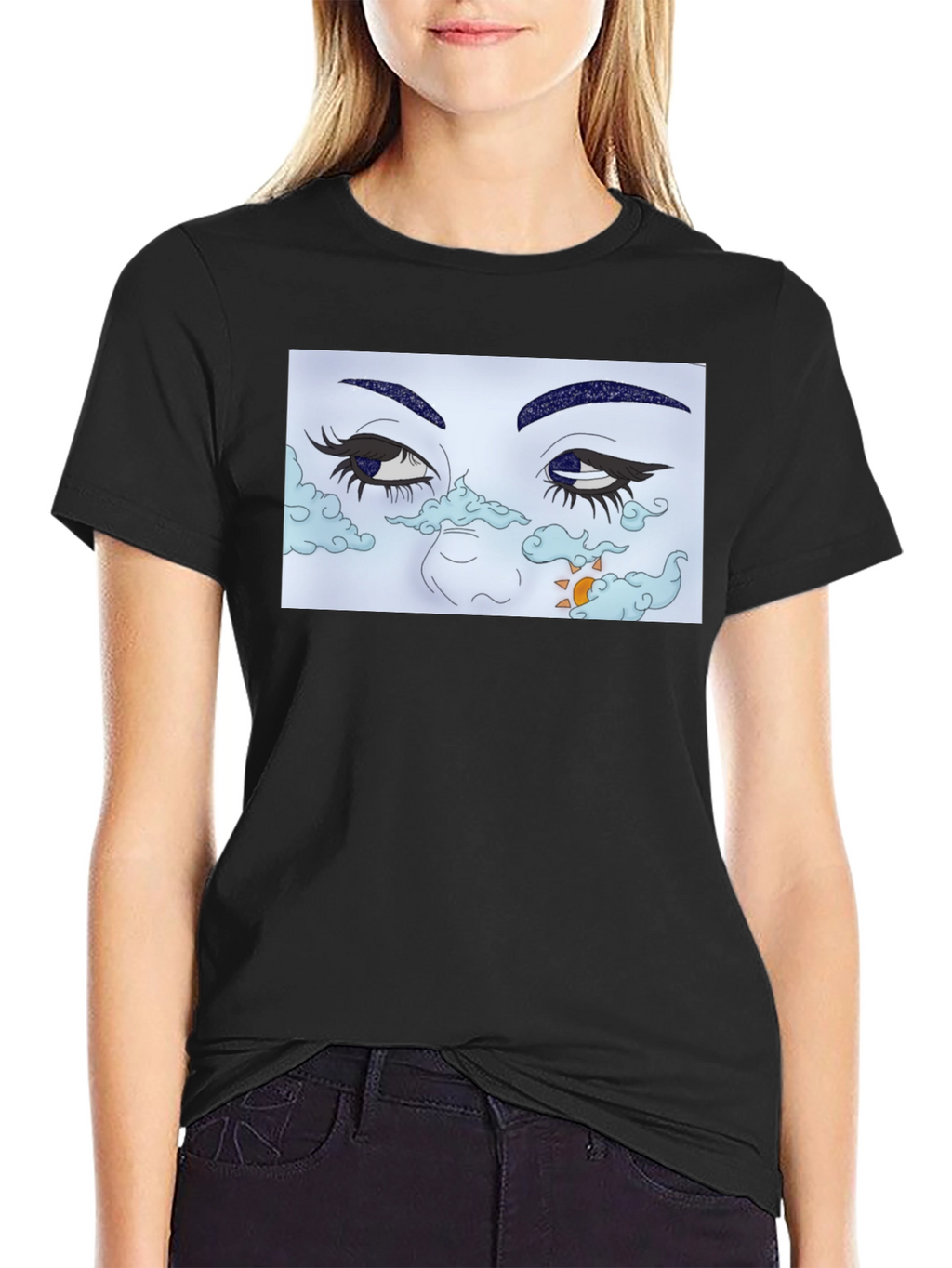 Dreamy Eye Graphic T-Shirt - Unisex Cotton Tee