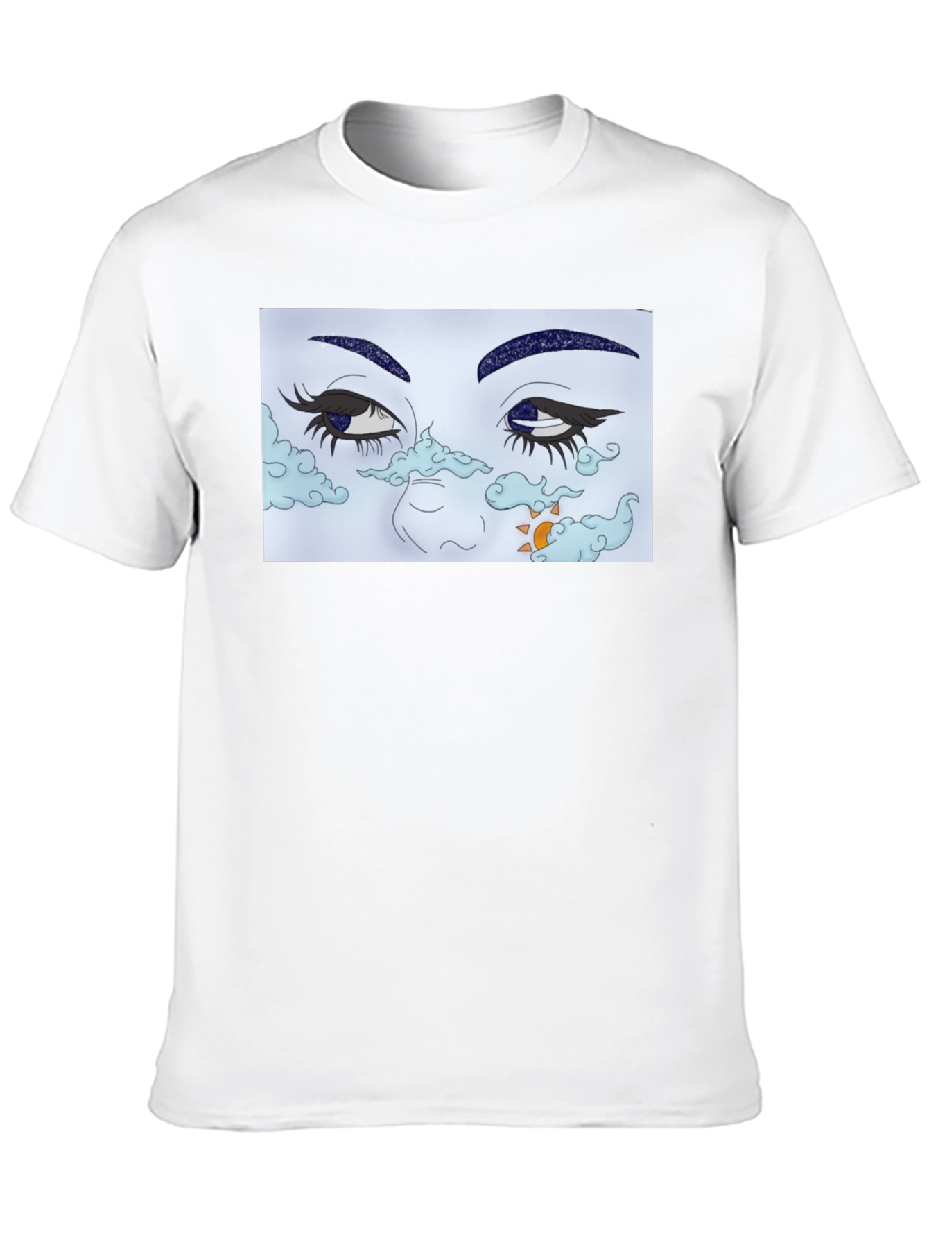 Dreamy Eye Graphic T-Shirt - Unisex Cotton Tee